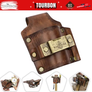 Leder 3 in 1 Werkzeug Gürteltasche Hammer Holster Maßband Werkstatt Halter Etui - Bild 1 von 24