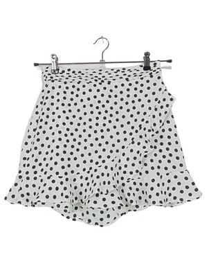 ZARA Gonna da tennis Donna Pantalone corto Taglia IT 40 bianco-nero stile casual - Immagine 1 di 4