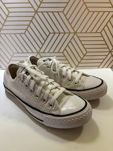 Converse All Star 551625F Damen-Freizeitschuhe weiß perforiert Größe 7 - Bild 1 von 10