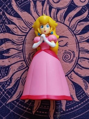 Super Mario Brothers Bros Princess Peach 6" Action Figure Kids Cake Decoration - Image 1 of 3