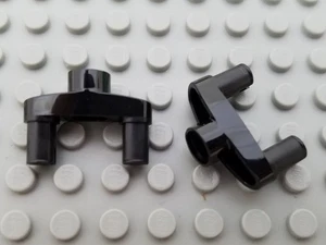 New LEGO Lot of 2 Black 3L Technic Mindstorms Connectors with 2 Pins - Picture 1 of 1