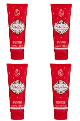 Katy Perry Killer Queen Royal Shower Gel 300ml (= 75ml x 4 Tubes)
