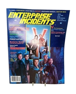 Enterprise Incidents July 1984 Front Cover Star Trek 3, Doctor Who Magazine - Imagen 1 de 3