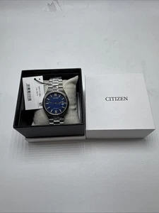 Citizen Tsuyosa Automatic Men's Stainless Steel Blue Gradient Dial Watch NJ0151- - Picture 1 of 20