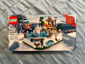 LEGO 40416 Eislaufen Winterszene - Limited Edition - Brandneu & Versiegelt - Bild 1 von 6
