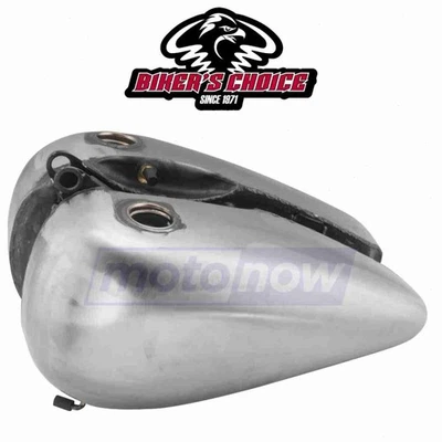 Bikers Choice Screw Top Flatside Gas Tanks for 1988-1999 Harley Davidson qy Foto 1 de 4