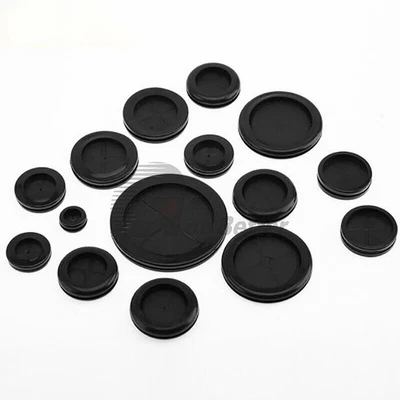 8mm - 130mm Blanking Grommets Rubber Closed Grommet Blind Plugs Bung Double Side - Image 1 of 4