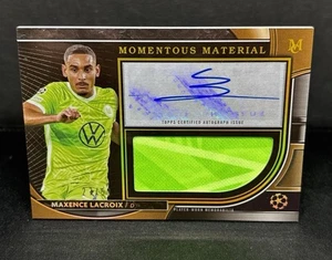 2021-22 Museum Collection Momentous Material Maxence Lacroix Autograph Worn /50 - Picture 1 of 13