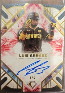 2025 Topps Diamond Icons Luis Arraez Autograph 3/5 - Picture 1 of 1