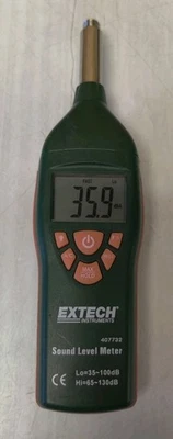 Extech 407732 Sound Level Meter *POWERS ON-AS IS* - Image 1 of 2