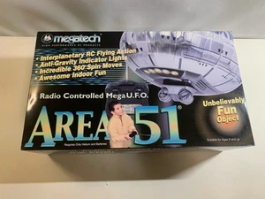 Megatech RC Radio - Controlled MEGA Blimp UFO AirShip1 Area 51 MTC8002 NIB - Picture 1 of 14