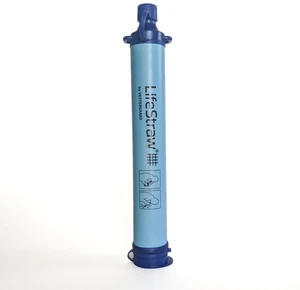 LifeStraw Personal Water Filter for Hiking Camping Travel Emergency Vestergaard - Picture 1 of 3