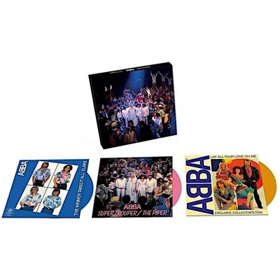 ABBA. Super Trouper: The Singles / 40th Anniversary NUMBERED Coloured 7" Box NEW - Image 1 of 4