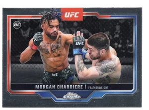 2025 Topps Chrome UFC - Morgan Charriere #37 Refractor (RC) - Picture 1 of 2