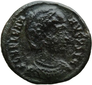 033. Roman Bronze Coin. HELENA, AE-Follis. Heraclea. Securitas. aVF - Picture 1 of 2
