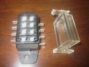 4 Fuse Block with Cover New Old stock RV Camper Trailer Car Truck - Picture 1 of 1
