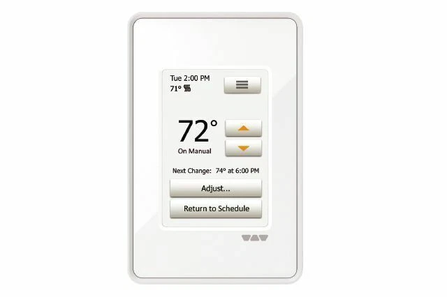 Ditra Heat Touchscreen Programmable Floor Heating Thermostat - White (DITRA-HEAT-E-RT)