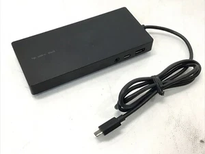 HP Elite USB-C Docking Station Model# TPA-B01 841575-001 NO Power adapter - Picture 1 of 2