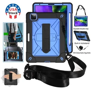 For iPad 9th/8th/7th Generation 10.2/9.7 Mini Pro11 Heavy duty Rugged Case Stand - Picture 1 of 39
