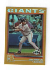 2004 Topps Chrome Gold Refractor  -  Finish Your Set