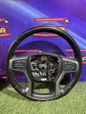 OEM 19-23 GMC SIERRA 1500 2500 3500 HD VOLANTE TÉRMICO NEGRO AZABACHE 84591229 Foto 1 de 4