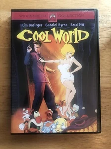 Cool World (DVD, 1992, Widescreen) Brad Pitt Kim Basinger - Picture 1 of 3