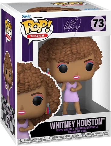Funko - POP Icons: Whitney Houston I Want To Dance W/ Somebody Brand New In Box Cover