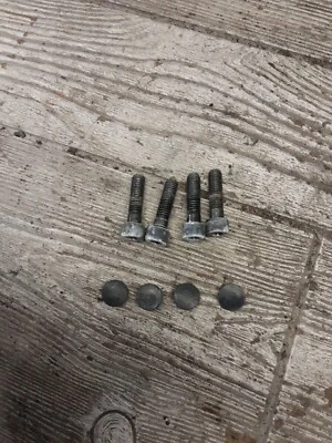 1986 86 85-90 Kawasaki EN 450 454 LTD Handlebar Handle Bar Mounting Bolts - Image 1 of 4