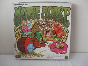 Rare Vintage Mouse House Board Game Ages 7+ VGC by Waddingtons complete - Picture 1 of 7