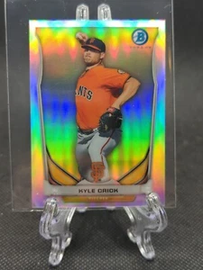 2014 Bowman Scout Top 5 Prospects Mini Chrome Refractors BM-SFG1 Kyle Crick - Picture 1 of 2