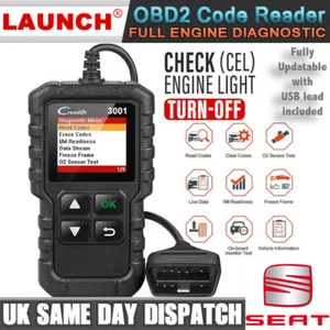SEAT 2021 LAUNCH Car Fault Code Reader Engine Diagnostic Scanner Reset Tool OBD2 - Picture 1 of 12