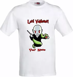 PERSONALISIERTES T-SHIRT LORD VOLDEMORT HARRY POTTER VOLLFARBIG SUBLIMATION - Bild 1 von 1