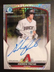 2022 Bowman Chrome Mojo Auto Andrew Pintar BCMA-AP