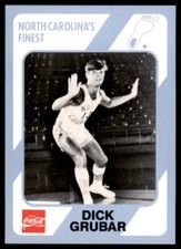 1989-90 Coca Cola Collegiate Collection Dick Grubar Basketball Cards #87