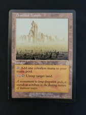 MTG Deserted Temple Odyssey Regular Rare LP
