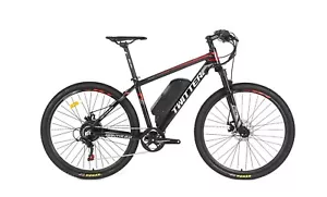 Bicicletta elettrica Shimano M310-8 velocità motore posteriore dimensioni 27,5 - Foto 1 di 9