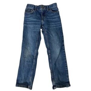 Wonder Nation Relaxed Boys Sz 7 Jeans Adjustable Waist Medium Wash - Picture 1 of 3