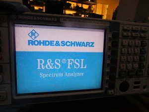 Rohde & Schwartz: FSL6 Spectrum Analyzer. Powered, but for Parts. #100673 - Picture 1 of 7