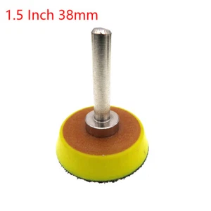 1.5 Inch Hook & Loop 38mm Sanding Discs Backing Pad For Drill Grinder 6mm Shank - Picture 1 of 6