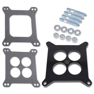 1/2" Carburetor Spacer Phenolic Insulator Fits Holley SB Chevy Ford SBC BBC BBC - Bild 1 von 4
