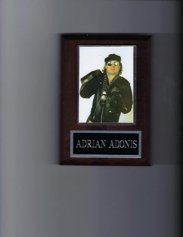 ADRIAN ADONIS PLAQUE WRESTLING AWA WWF Cover