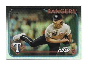 Lámina arco iris Topps Serie 1 2024 GRIS JON - TEXAS RANGERS- #16 - Imagen 1 de 1