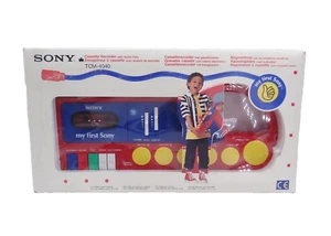 My First Sony TCM-4040 Walkman Vintage Musica Tastiera Lettore Cassette 1999 IMBALLO ORIGINALE - Foto 1 di 10