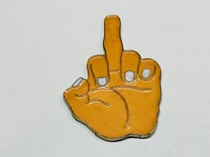 Lustige Mittelfinger F Off One Finger Salute You're #1 Anstecknadel Flipping Bird - Bild 1 von 2