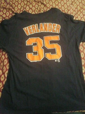 Camiseta Justin Verlander Detroit Tigers #35 XL  Foto 1 de 3