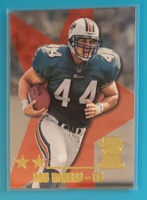 1999 Topps Stars Two Star Rookie #55 Rob Konrad Miami Dolphins Football Card  - Image 1 of 2