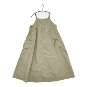 and wander Oversized cargo dress size WS/M camisole dress khaki 5-0610S♪ - Picture 1 of 7