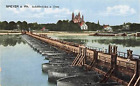 000369) AK 1927 Speyer am Rhein Schiffbrücke und Dom gebraucht