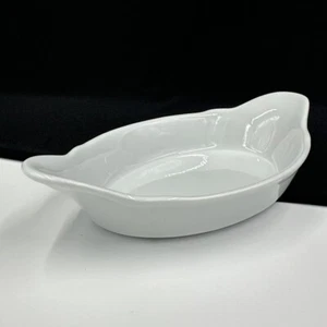 DANSK Bisserup Blanco (1) 8" Augratin Plato para Hornear Gres Portugal •PRÍSTINO• - Imagen 1 de 17