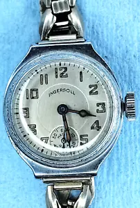 mens Works Ingersoll WWI Trench Military Field Manual Antique Vintage Watch lot - Picture 1 of 5
